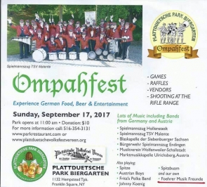 Plattduetsche Ompahfest - held 9/22/19
