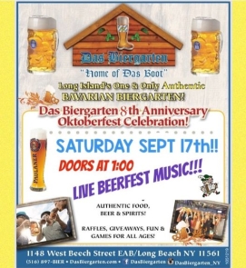 2024 Das Biergarten Oktoberfest - COMING SEPT.21 - OCT. 27