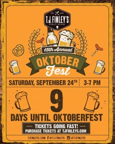 TJ Finleys 15th Annual Oktoberfest - held 9/24/22