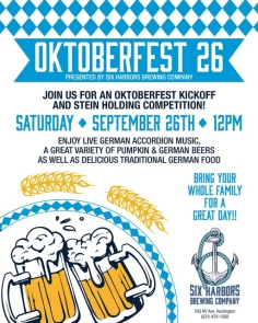 Six Harbors Brewing Oktoberfest - held 10/4/26