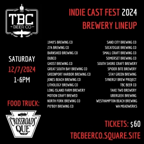 TBC Indie Cask Festival - held 12/7/24