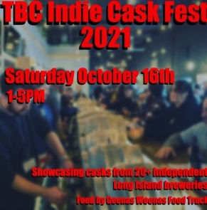 2021 TBC Indie Cask Festival - COMING OCT. 16