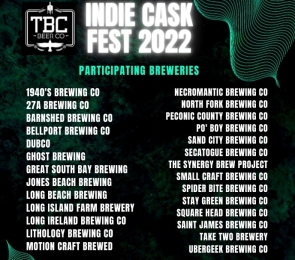 2022 TBC Indie Cask Festival - COMING DEC, 3