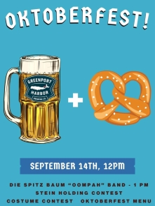 2025 Greenport Harbor Oktoberfest - COMING SEPT. 14