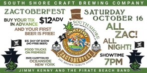 2021 South Shore Zactobefest - COMING OCT. 16
