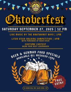 2025 Garvies Point Oktoberfest - COMING SEPT. 27