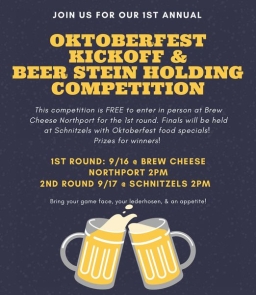 2023 Schnitzels 1st Annual Oktoberfest - COMING SEPT. 17