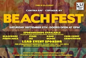 2025 Beachfest from Long Island Brewers Guild - COMING SEPT. 6