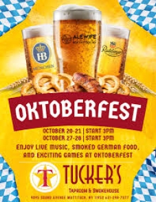2025 Tuckers Taproom Oktoberfest - SEPT 20-21 and 27-28